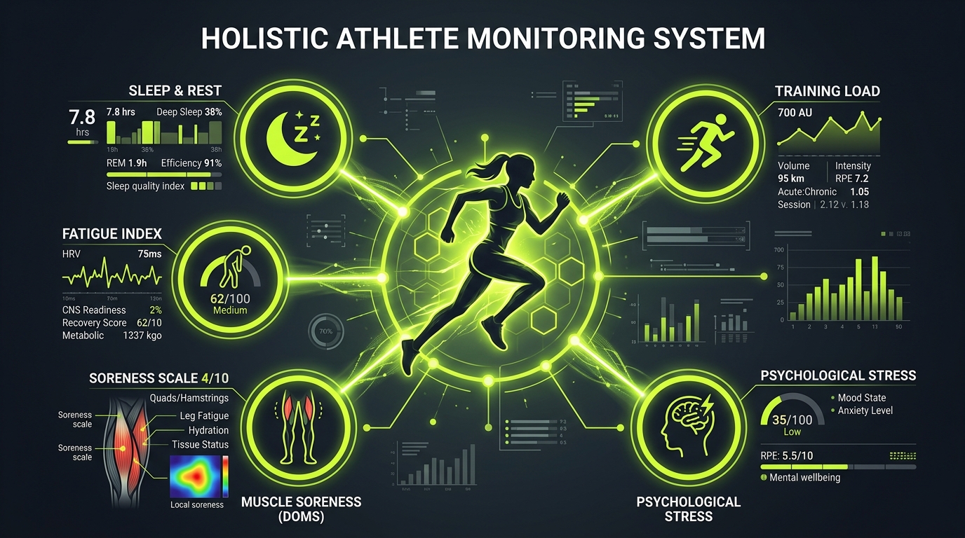 Holistic Athlete Monitoring System Framework